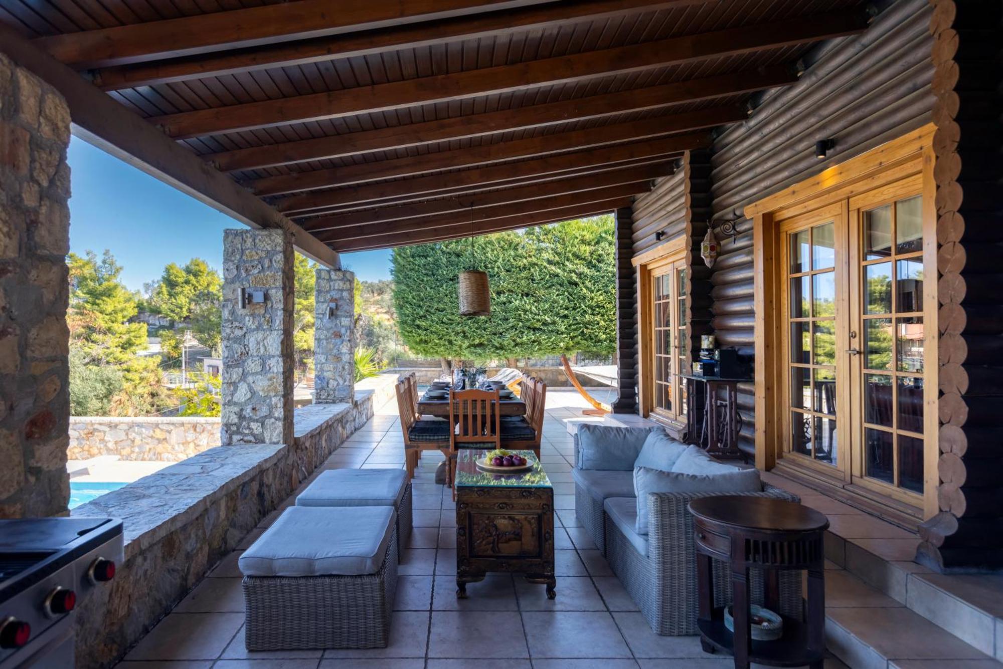 Villa Marrone Splendid Seaview Markopoulon Oropou Eksteriør bilde