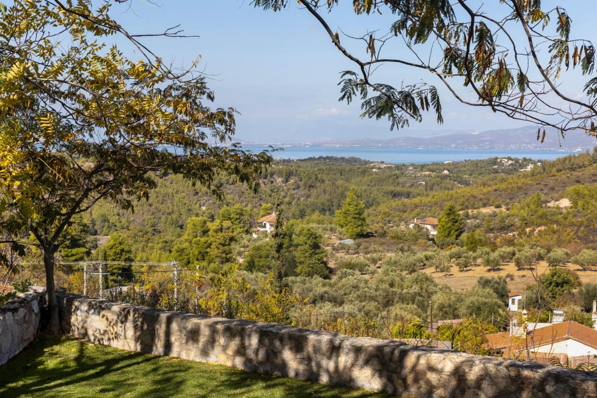 Villa Marrone Splendid Seaview Markopoulon Oropou Eksteriør bilde