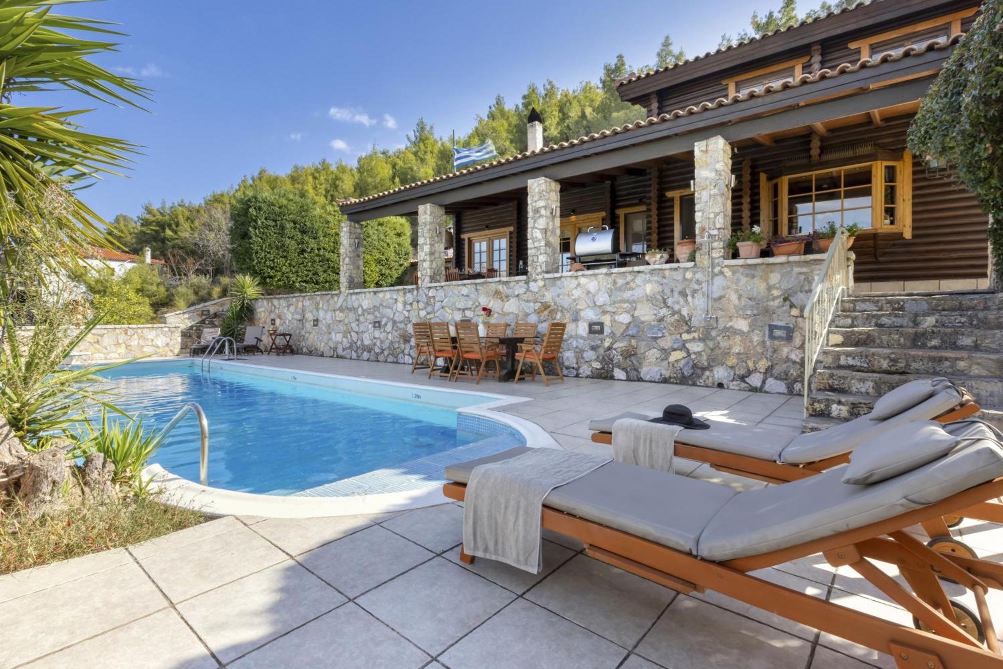 Villa Marrone Splendid Seaview Markopoulon Oropou Eksteriør bilde