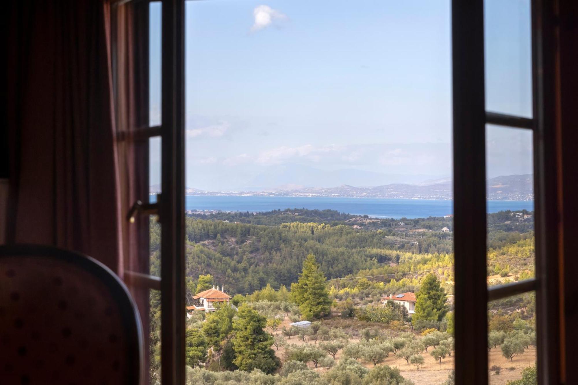 Villa Marrone Splendid Seaview Markopoulon Oropou Eksteriør bilde
