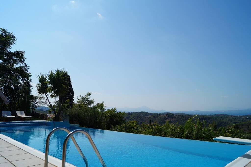 Villa Marrone Splendid Seaview Markopoulon Oropou Eksteriør bilde