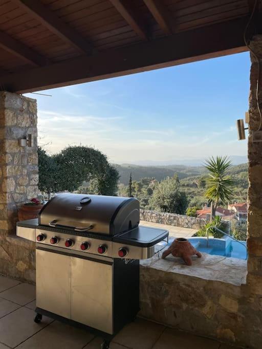 Villa Marrone Splendid Seaview Markopoulon Oropou Eksteriør bilde